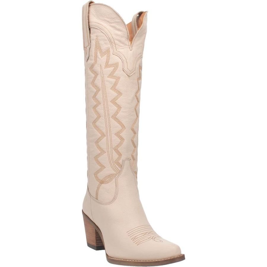 DINGO HIGH COTTON LEATHER BOOT-SAND